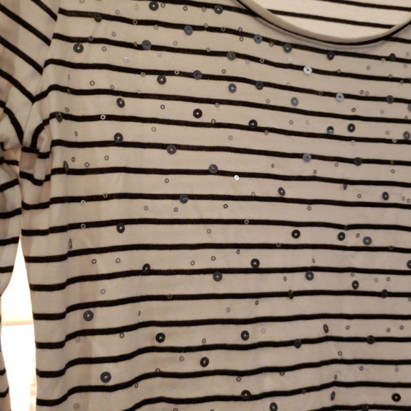 Ann Taylor - Sparkley Long Sleeve - Picture 2 of 4